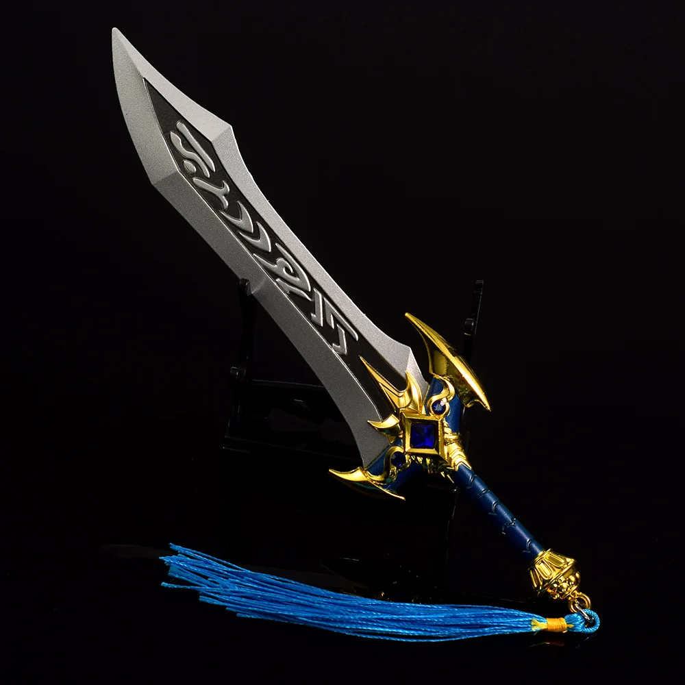 21 centimetri World of Warcraft Arma QuelSerrar Spada Lama Accessori periferici Ornamenti Modello in metallo Artigianato Regali Giocattoli per ragazzi