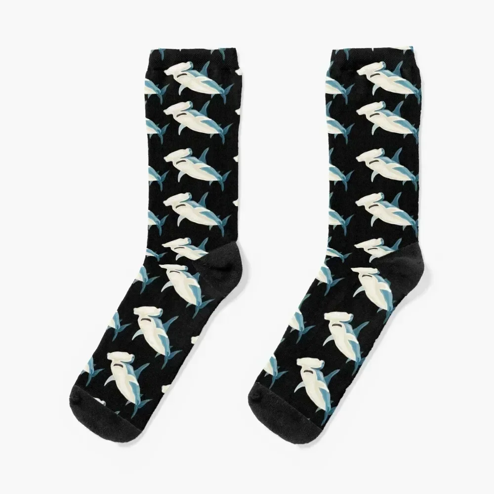 Hammerhead shark Socks essential Thermal man winter Socks Girl Men's