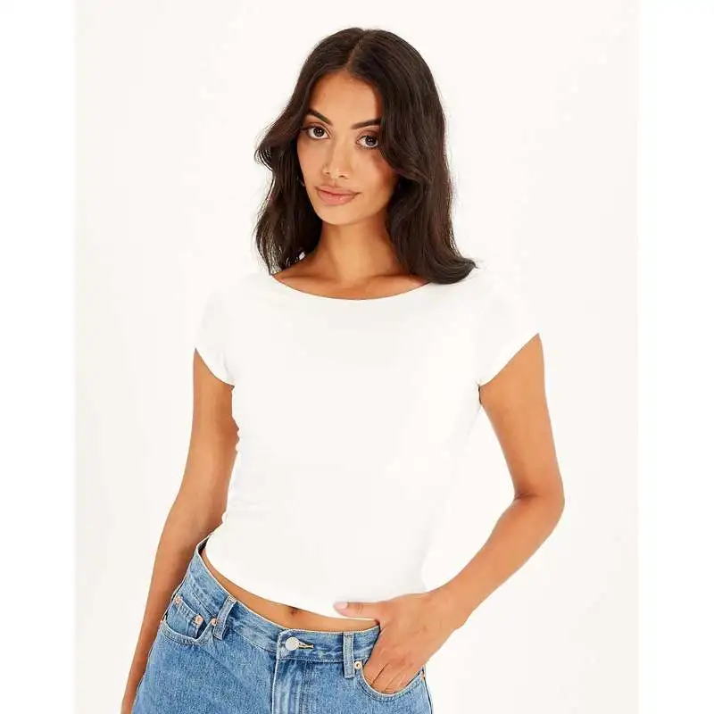 T-shirt de sport ort Sve pour femmes, coupe cintrée, été 2023, Faion, haut de qualité supérieure, confortable, vêtements toutes saisons