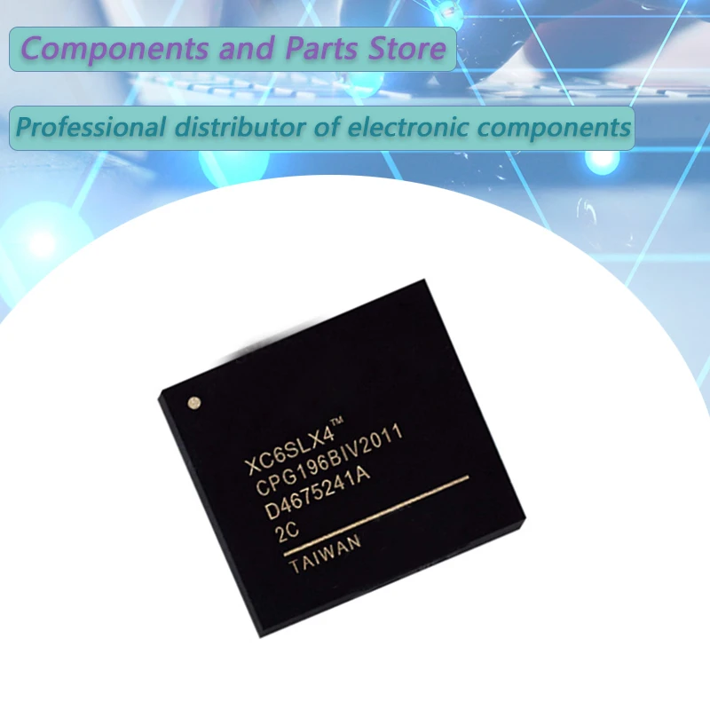 1pcs 100% New XC6SLX4-2CSG225I XC6SLX4-2CSG225C XC6SLX4-2CPG196I XC6SLX4-2CPG196C BgaGeïntegreerde Chip Originele Nieuwe