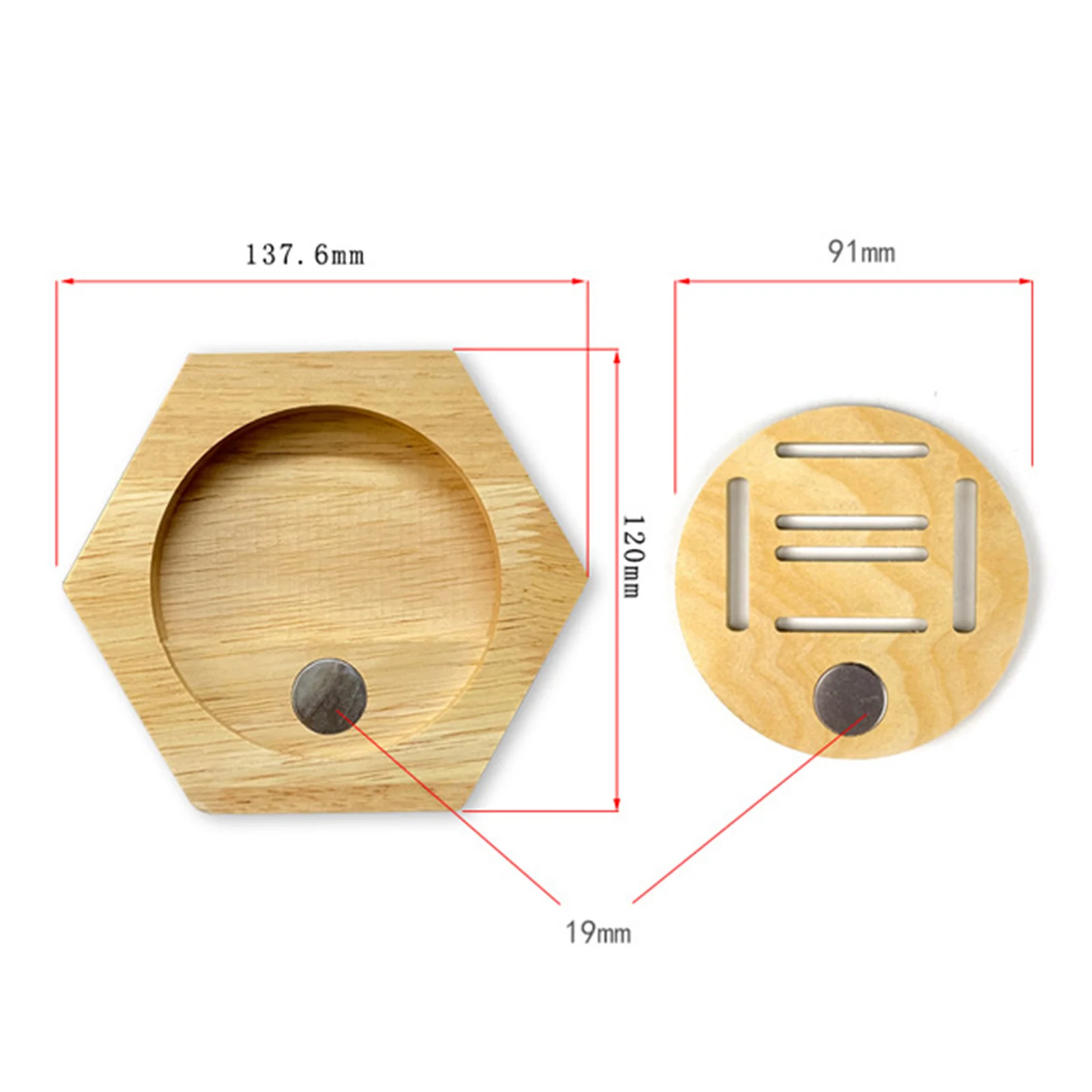 1-10PCS Medal Display Hanger Rack Wooden Decoration Hexagonal Honeycomb Medal Storage Case for Marathons Sport Races Honor Medal