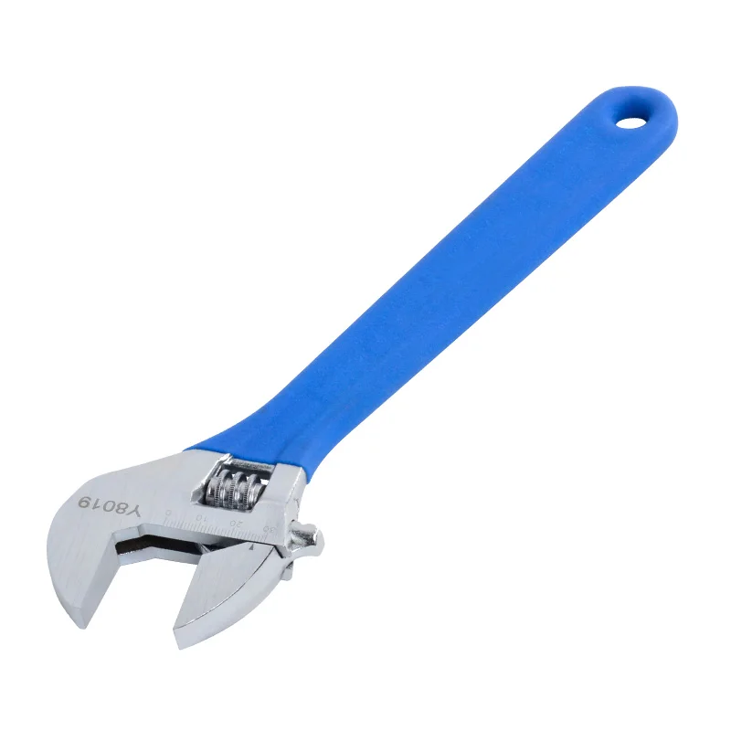 1pc 8-Inch (200mm) 10-Inch (250mm) Slim Jaw Adjustable Wrench,Jaw Capacity Tools