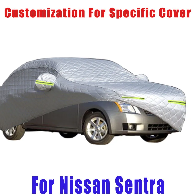 

For Nissan Sentra Hail prevention cover auto rain protection, scratch protection, paint peeling protection, car Snow prevention