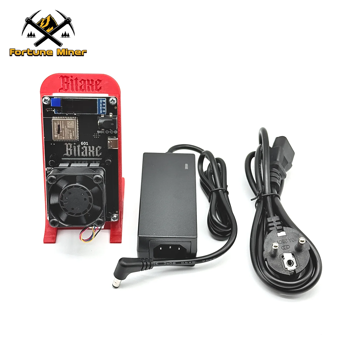 

Bitaxe Gamma 601 Lucky Miner 1,2TH/s 18 Вт BM1370 Asic Chip Solo Miner Bitcoin Mining Machine Великобритания США AU BR EU Plug Power Red