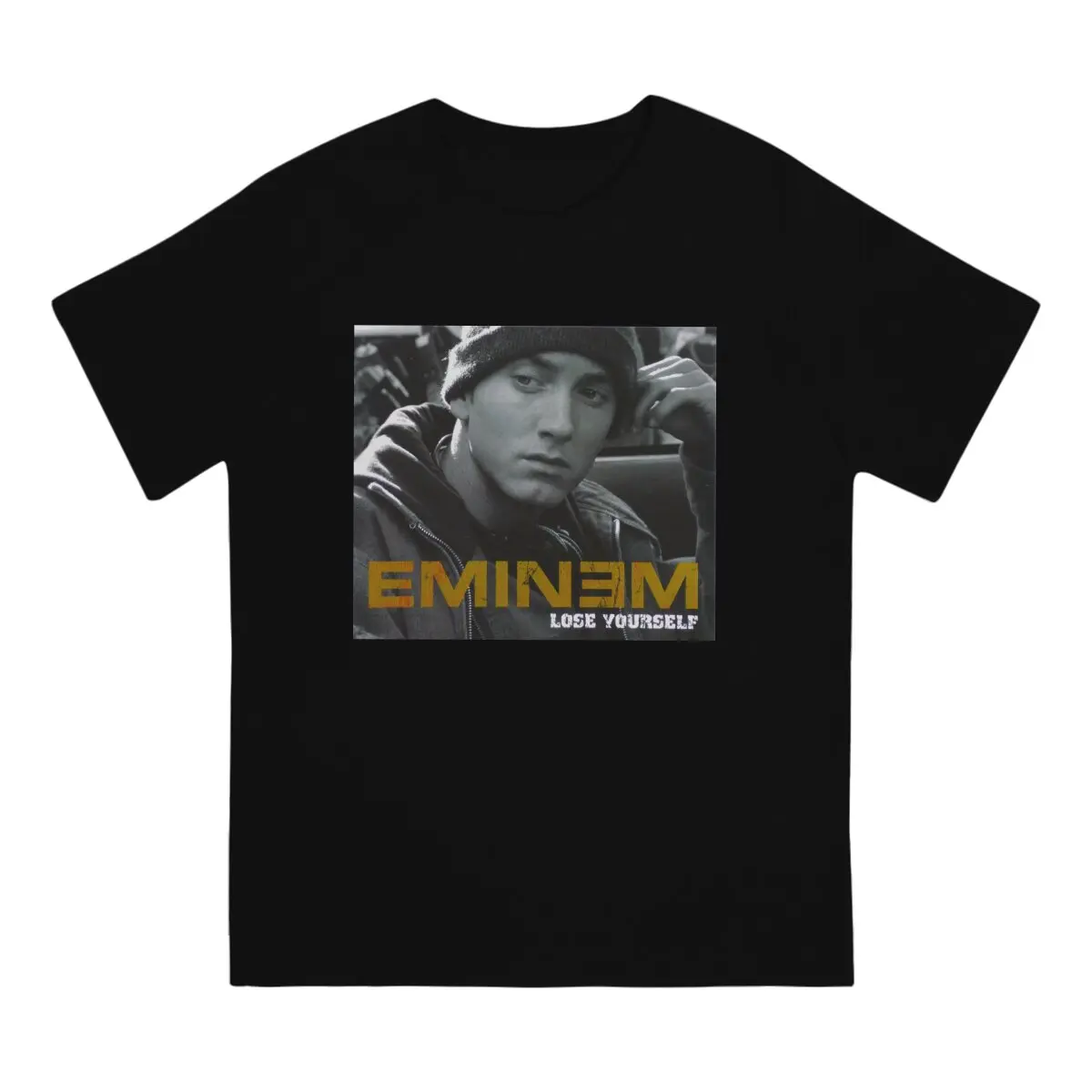 E-Eminem Rapper Man TShirt Lose Yourself Music Individuality T Shirt Harajuku Streetwear New Trend