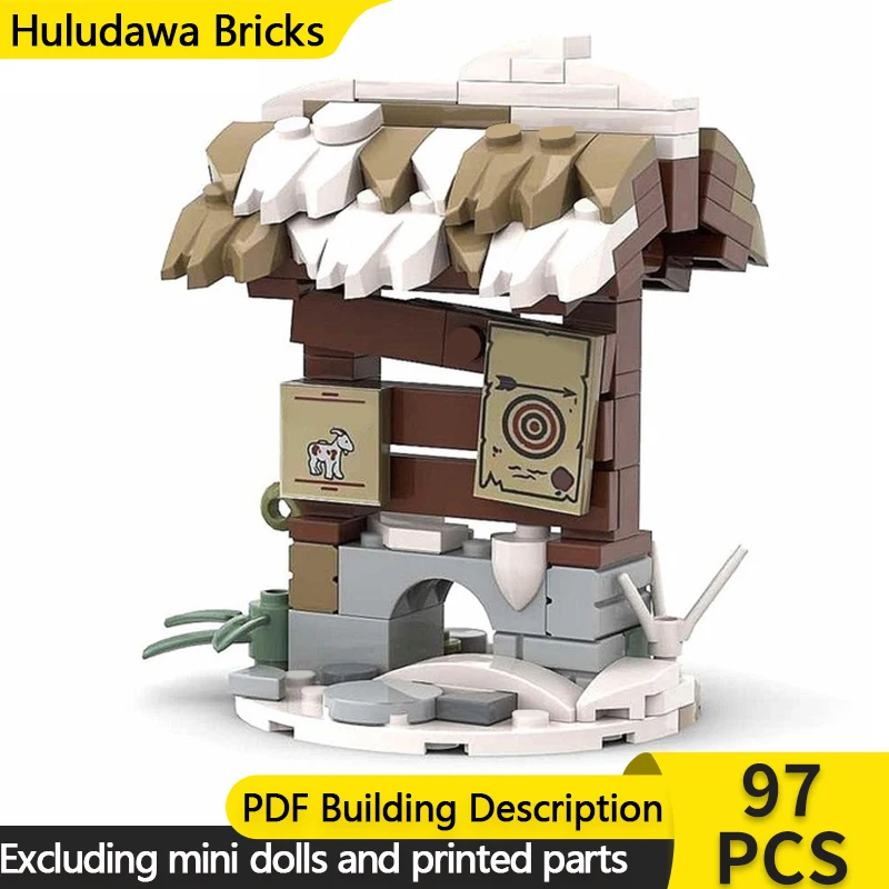 

Medieval Castle Model MOC Building Bricks Town Quest Board Modular Technology Children Holiday Gifts Assemble Toys Suit