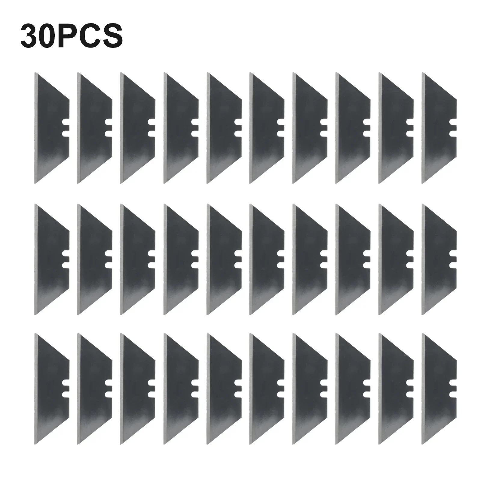 30-10pcs Trapezoidal Blade Replacement Blade Carbon Steel Multifunction Engraving DIY Art Craft Knives Blade Cutting Hand Tools