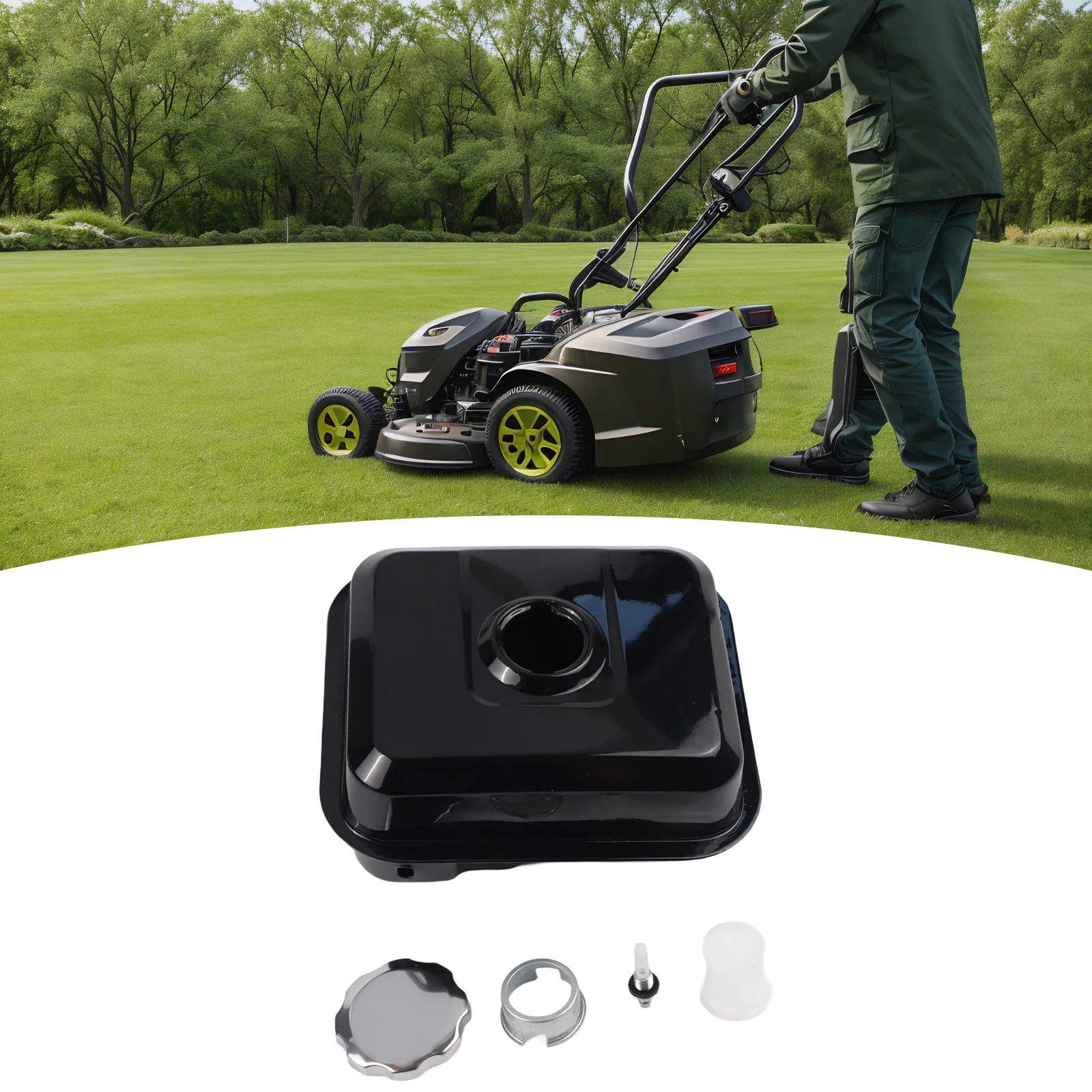 Fuel Tank Kit As Shown Fuel Tank Cap Kit Ample Space For Fuel Storage Metal Construction Motorcycle Maintenance