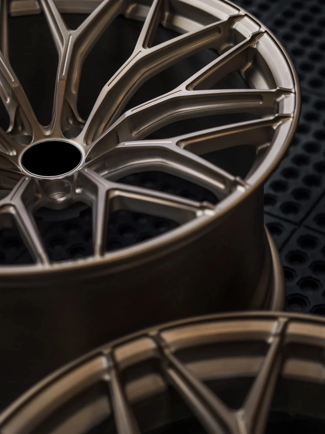 Bestselling Custom High Quality 6061t6 Forged Wheels Factory 17 18 19 20 21 22 Inch Matte Black Brushed Bronze Alloy Rims