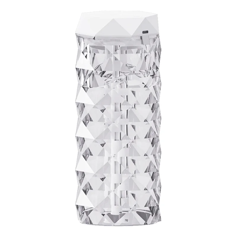مرطب هواء RGB LED سعة 500 مل مع تحكم في الرذاذ ثنائي السرعة، تشغيل هادئ، إيقاف تلقائي، ضوء ليلي، تصميم مدمج لـ B