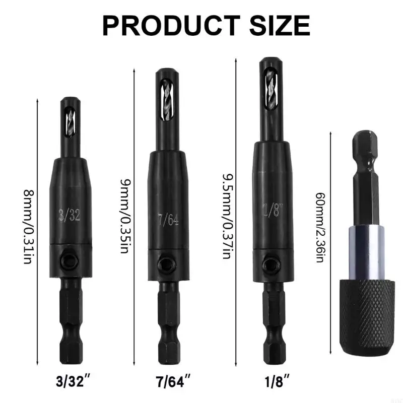 M4YC Center Drill Bit Set Drill Dalling Centring Dril Cutter Bit Set для шкафа