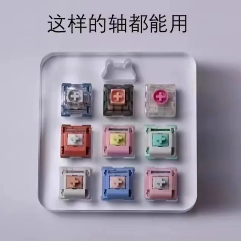 غطاء مفاتيح بعمود متقاطع ميكانيكي على شكل فراشة، شخصية عالمية إبداعية، غطاء مفاتيح كرتوني #4