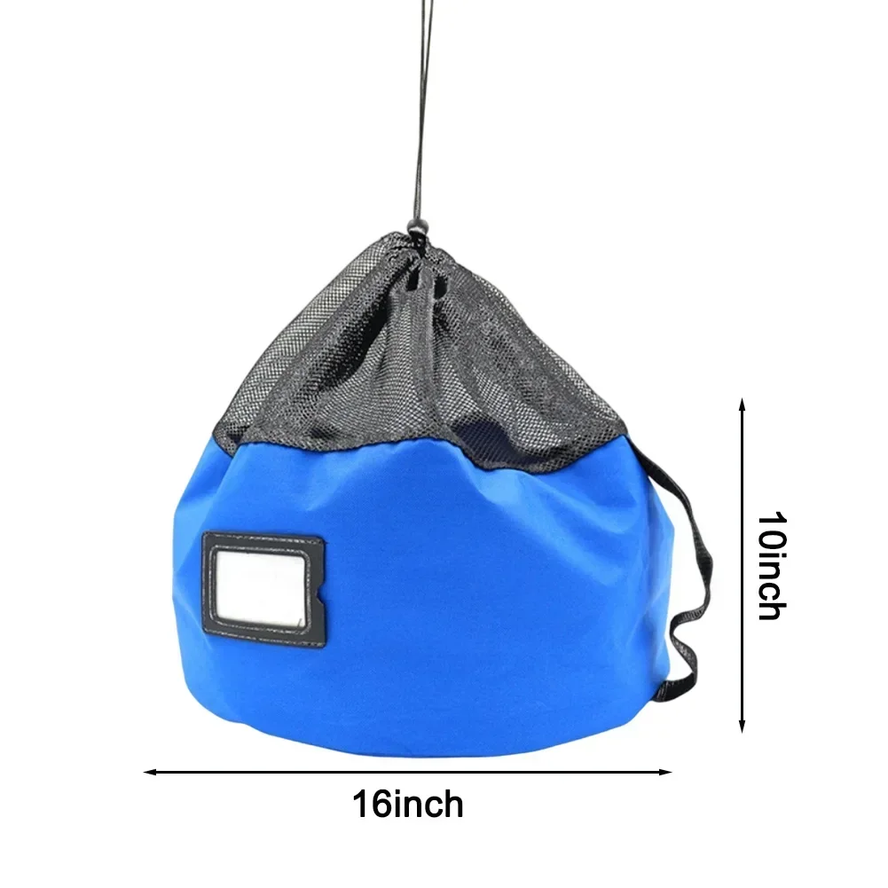 

Водонепроницаемая сумка для хранения вещей в автофургоне с держателем для именной карты для организации хранения водяных шлангов, электрических кабелей и шлангов для сточных вод