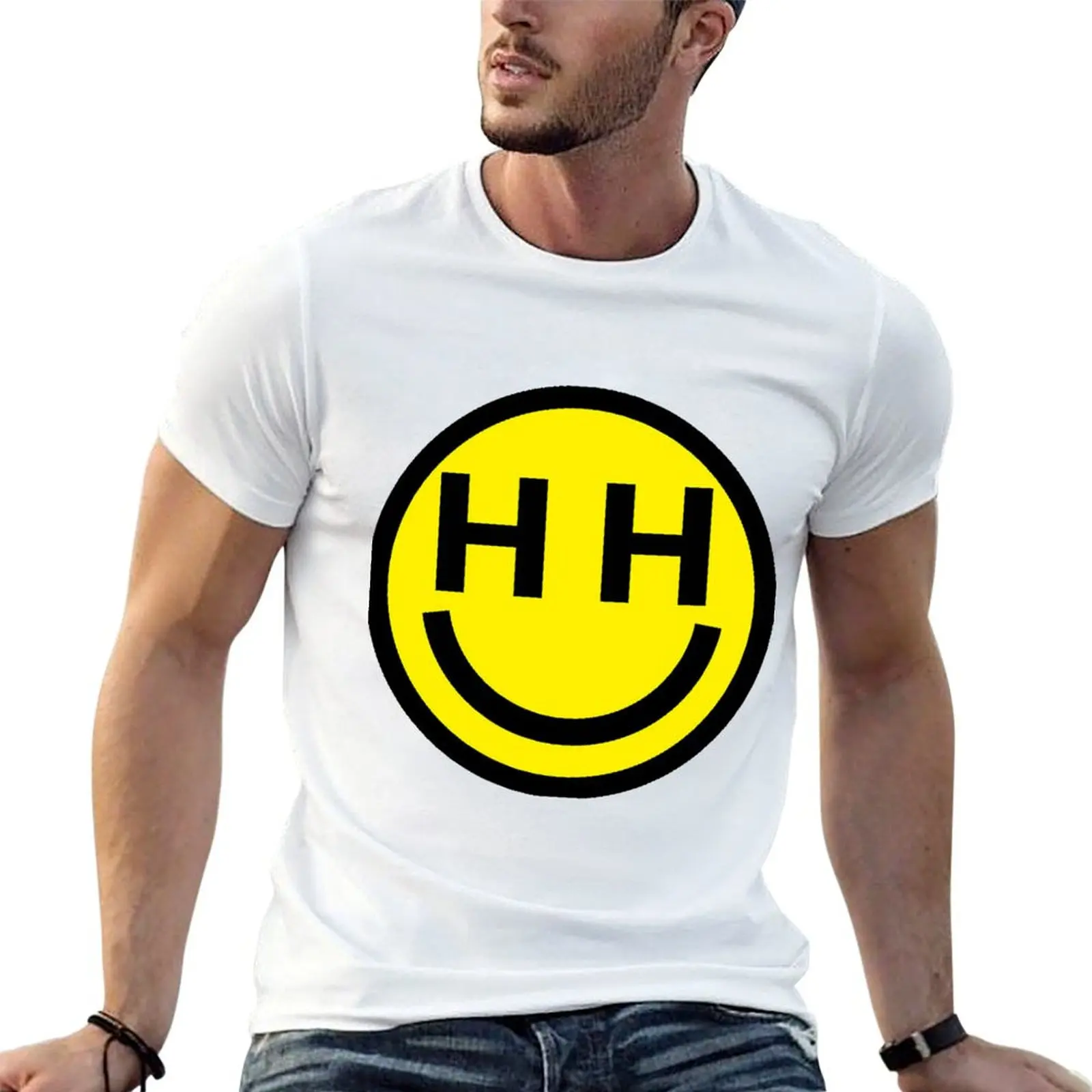 Happy Hippie Foundation Logo Miley Cyrus T-Shirt Big and Tall Solid Color T-Shirt