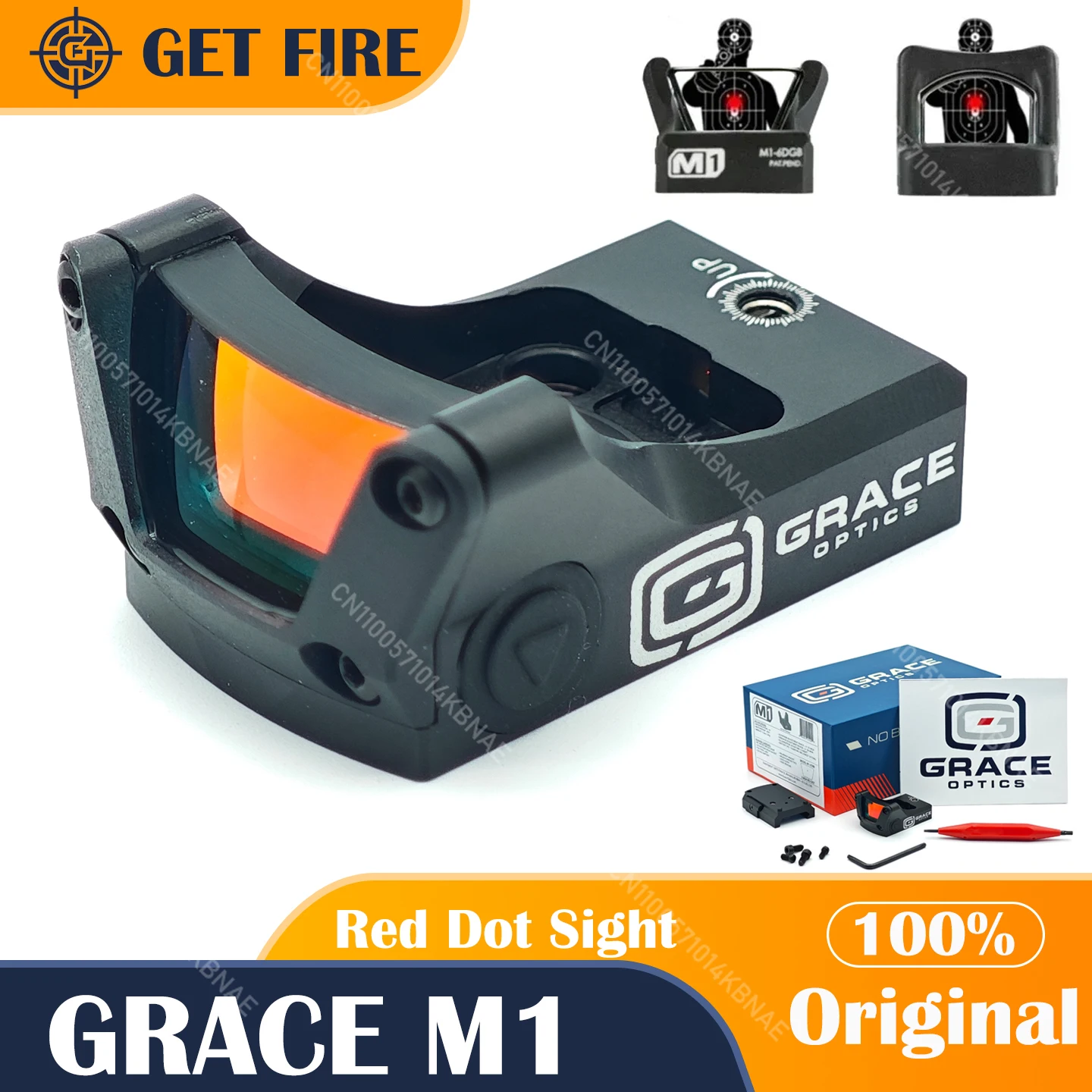 نعمة M1 عاريات ريد دوت ريفلكس البصر 3 MOA نقطة ل غلوك مسدس بندقية الصيد البصر ث/20 مللي متر Picatinny جبل R * R التكتيكية والعتاد