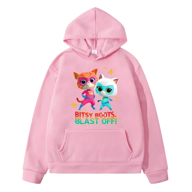SN60 2023 New Game Super Kitties Kids Hoodies Autumn Sweatshirt Fleece Pullover anime hoodie y2k sudadera boys girls clothes 1 &