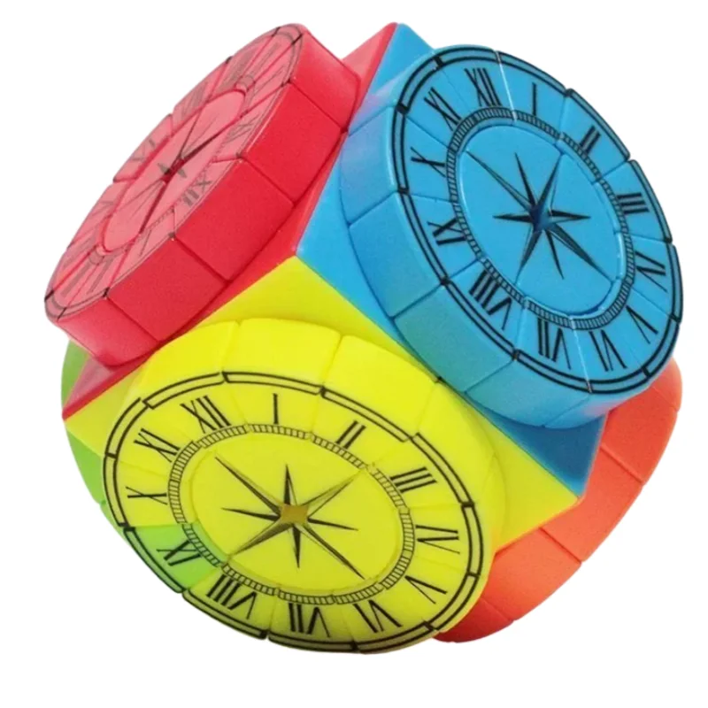 ZCUBE Machine à temps chiffres arabes Cube Machine à temps chiffres romains Cube magique Puzzle professionnel jouets enfants cadeau