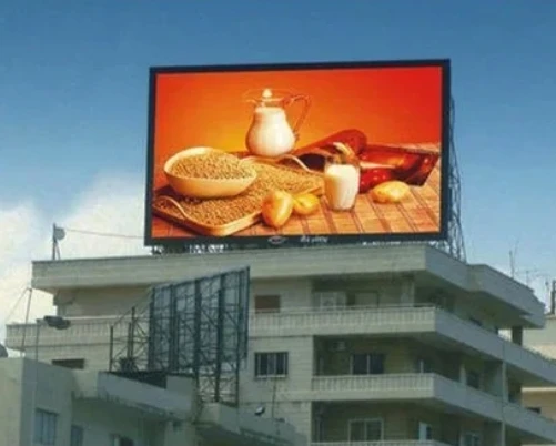 حار بيع في الهواء الطلق بناء شاشة حائط الفيديو شاشة عرض إعلانات شاشة لوحة الإعلانات