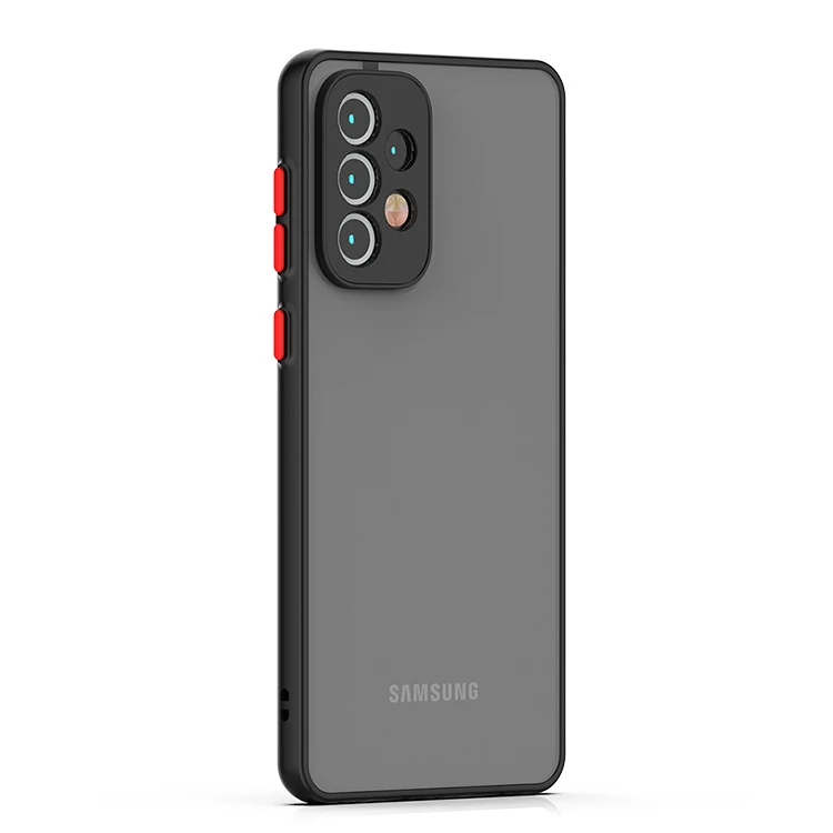 ARMOR Shockproof Matte Case For Samsung Galaxy A13 A23 A33 A53 A73 A12 A22 A32 A42 A52 A72 5G Fundas Bumper Clear Cover Cases