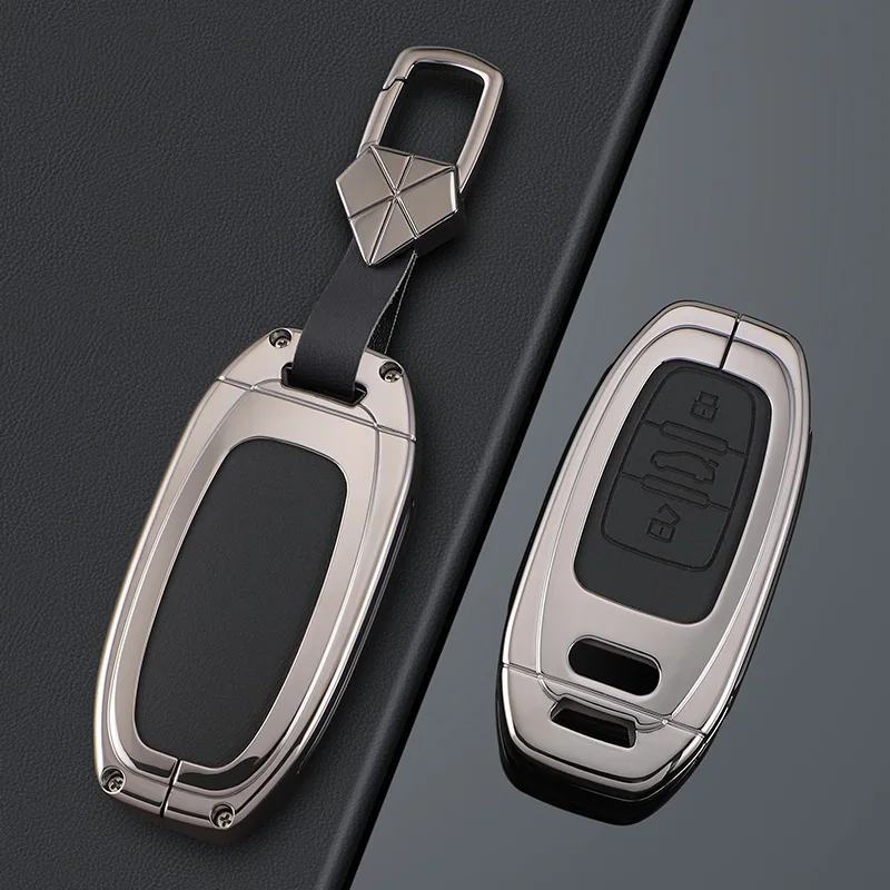 

Cortex для Audi Q8 A6 A3 A8 C8 S6 RS6 A7 S7 8Y D5 4N RS E-tron GT Q4 Q7 Чехол для автомобильного ключа Защитный чехол для брелока Аксессуары