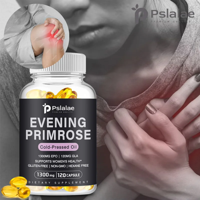 

Evening Primrose Oil - Enhances Female Immune System, Balances Hormones, Clears Skin, Beautifies Female Reproductive HealthCapsu