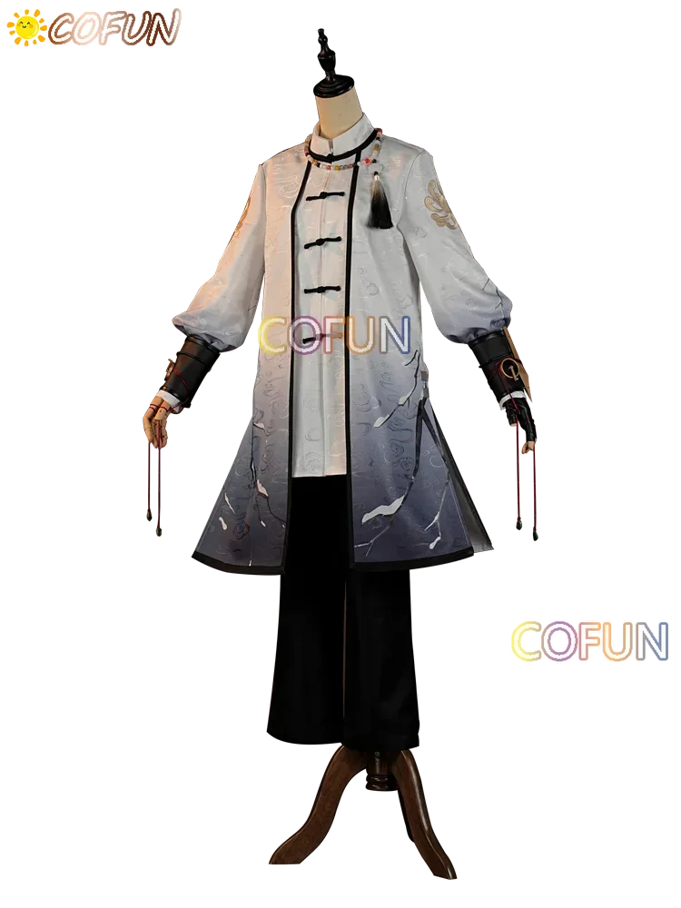 COFUN Game IdentityV Patient Emil Cosplay Costume Halloween Outfits Women Men Suit New Coat Pants Daily Wear