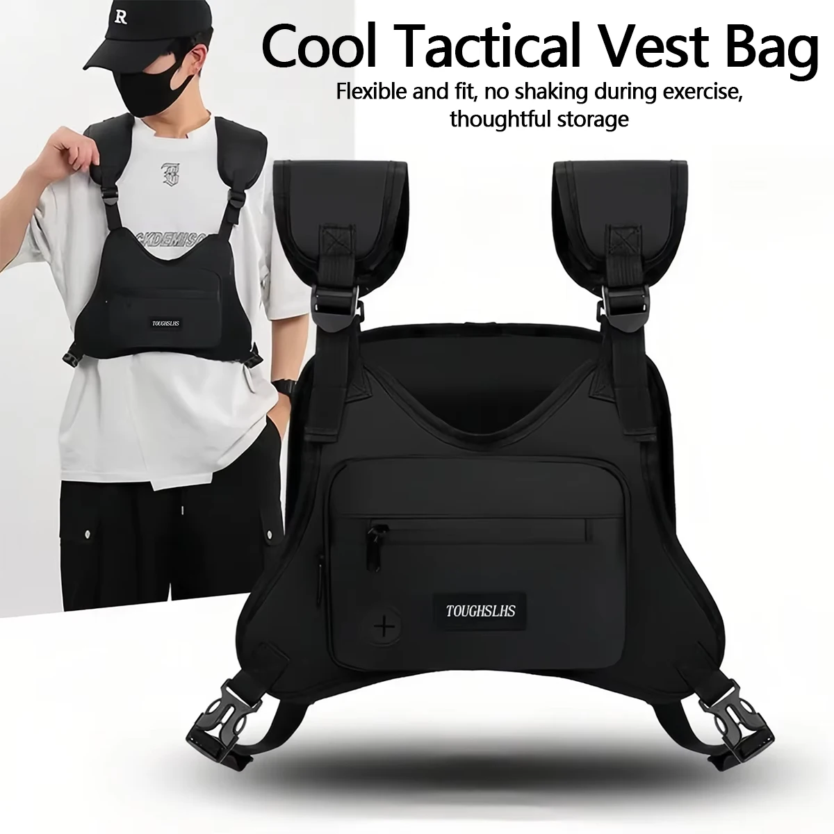 

street men's and women's chest bags, outdoor travel vests, running and cycling backpacks, charter flights, workwear, A-ZMT