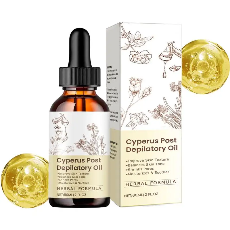 Hair Inhibitor For Face Hair Growth Inhibitor 60ml Moisturizing Solution Moisturizer For Smooth Skin Body Care Bikini Pubic Area
