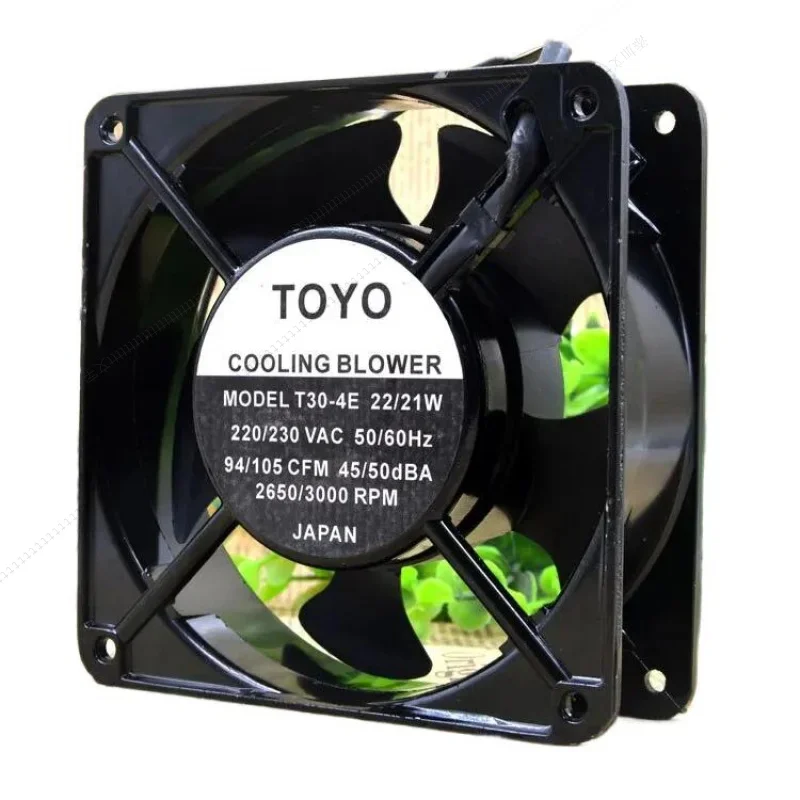 

W High Quality For Japanese Mute Toyo T30-4E 12038 220V 22/21W Cooling Fan