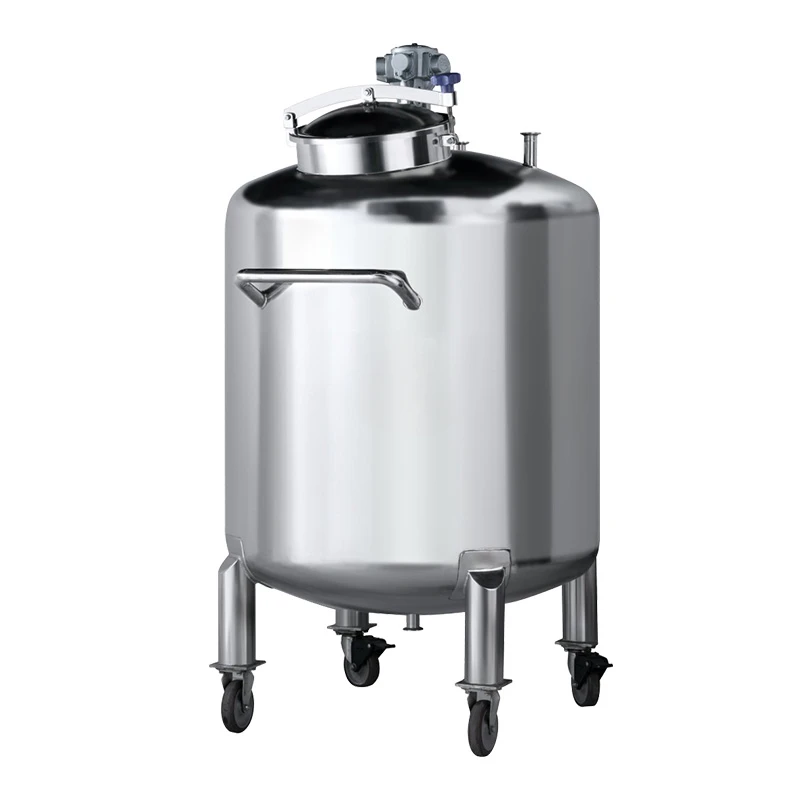 Removable Cosmetics Liquid Drinks, Beer, Chemicals, Juices Sanitary Machines Stainless Steel Storage Tanks Hot Tanks