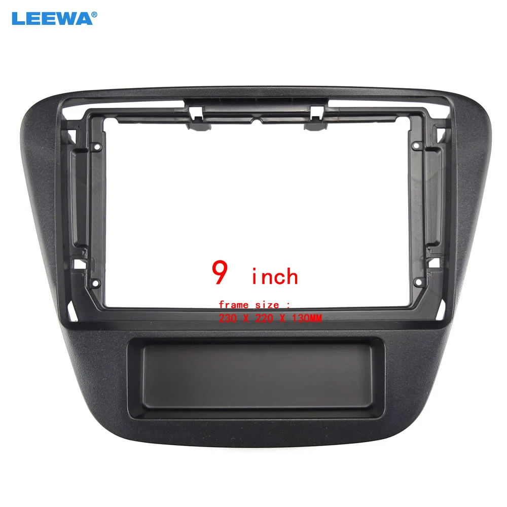 

LEEWA Car Audio 9" Big Screen Dash Fascia Panel Frame Kit Adapter For Chevrolet Monza 2019 Radio Dash Frame #CA4707