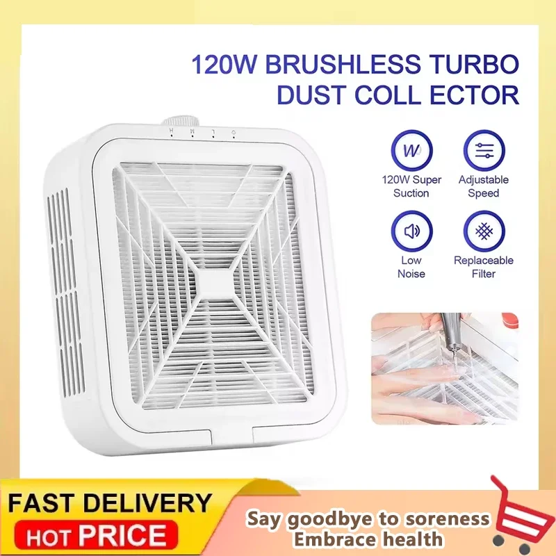 puissant-collecteur-de-poussiere-d'ongles-sans-brosse-super-aspiration-nail-art-ventilateur-de-manucure-aspirateur-2-filtres-pour-usage-en-salon-120-w