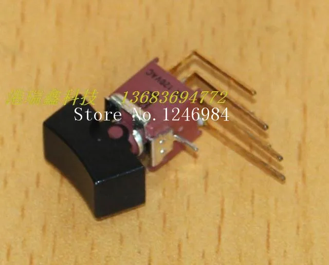[SA]ER-9 -way gold-plated six feet two tranches of scoliosis small toggle switch Q24 Rocker waterproof Taiwan Deli Wei 4AD1--20p
