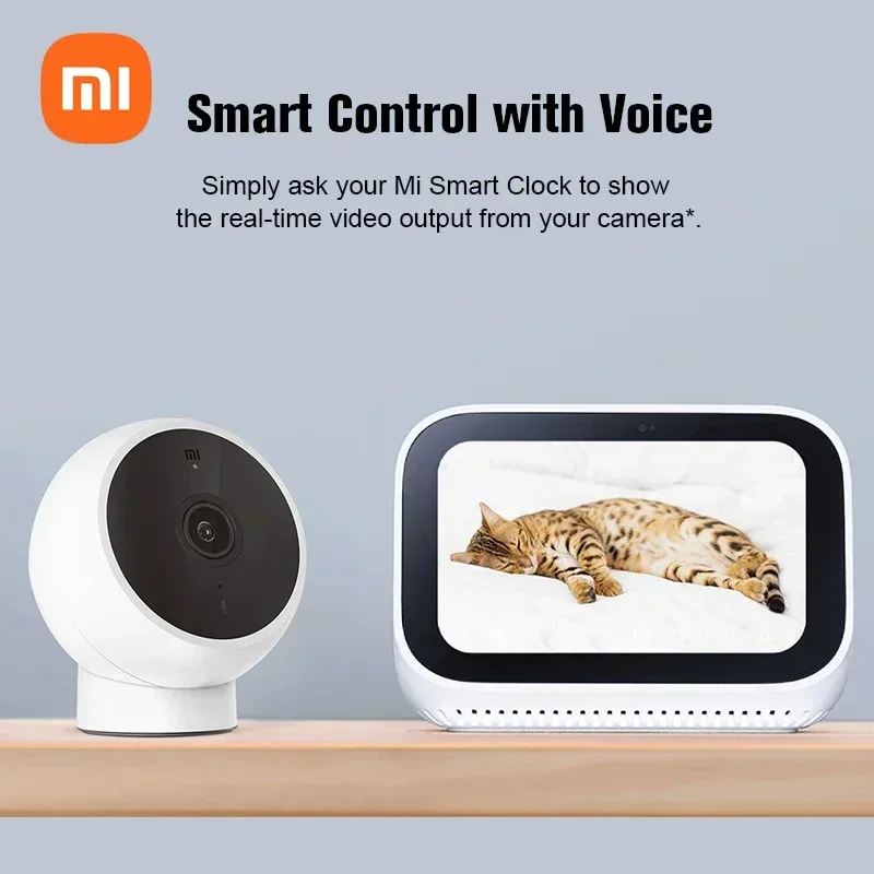 XIAOMI Smart IP Camera Standard Edition 2K HD Infrared Night Vision CCTV Voice Intercom AI Alarm Magnetic Base WiFi Home Videcam