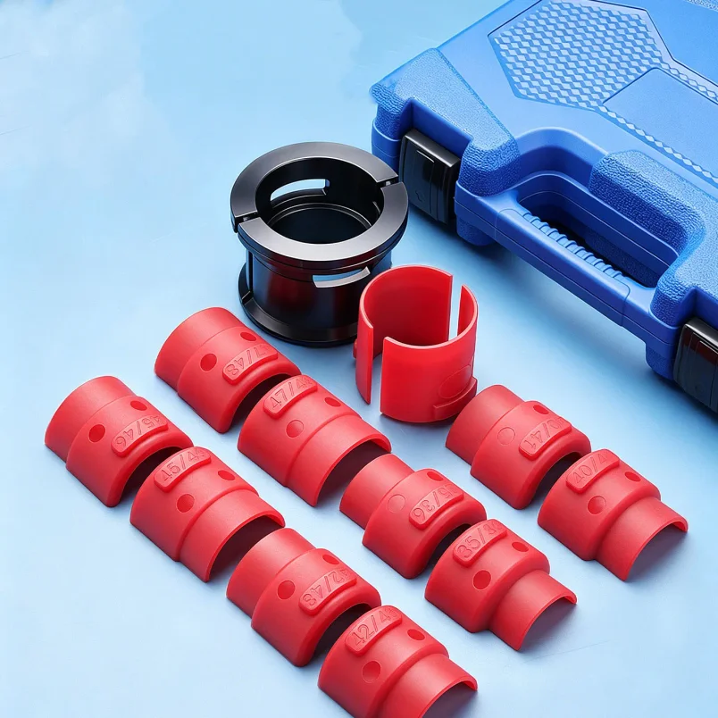 14Pcs Motorcycle Fork Seal Driver Tool Kit Universal Oil Seal Installer Remover Set for Front Shock Absorber Maintenance Repair