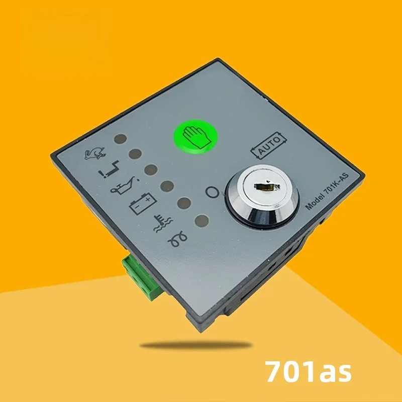 Engine Key Start Controller DSE701K-AS Diesel Generator Set Parts Control Panel Module