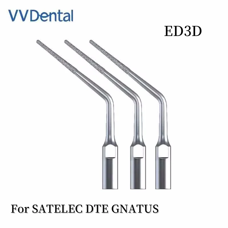 VVDental ED3D Ultrasonic Scaler Tips Scaling Endo Perio For SATELEC DTE GNATUS HU-FREIDY Dental Handpieces Teeth Equipment