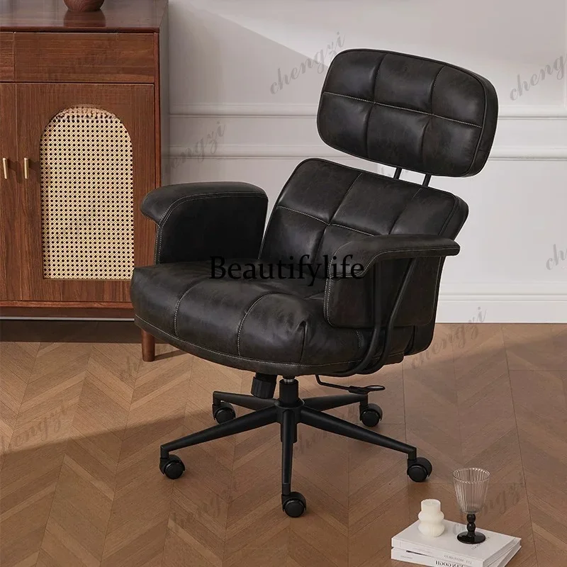 TTT Home Comfort Leisure Lounge Chair Sitting Not Tired Lifting Rotating Ergonomic Office Computer Chair