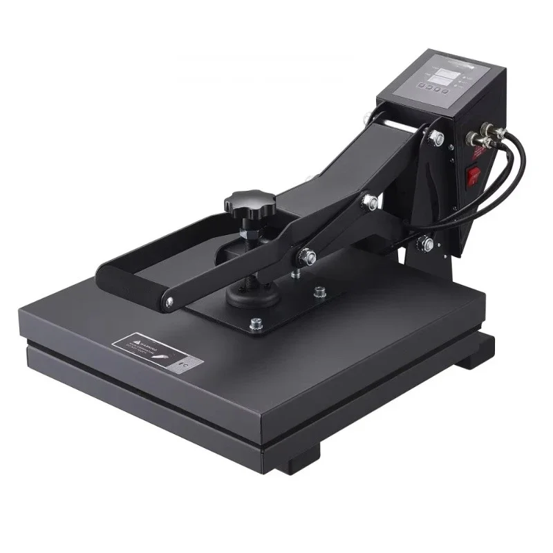 Industrial-Quality 15 x 15 Black Heat Press Machine Fast Heating High Pressure Digital Sublimation Printer Heat Transfer