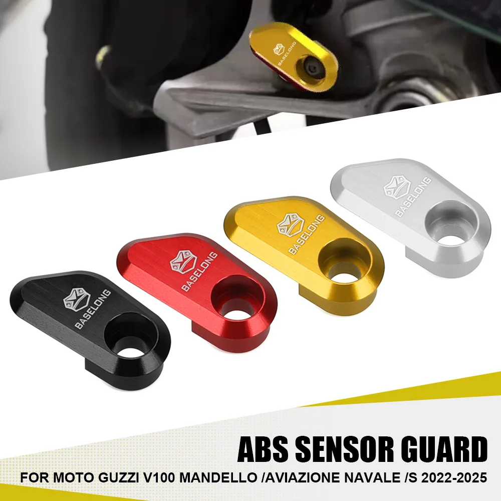 

For Moto Guzzi V100 Mandello /Aviazione Navale /S 2022-2023-2024-2025 ABS Sensor Guard Protective Protector Cover Accessories