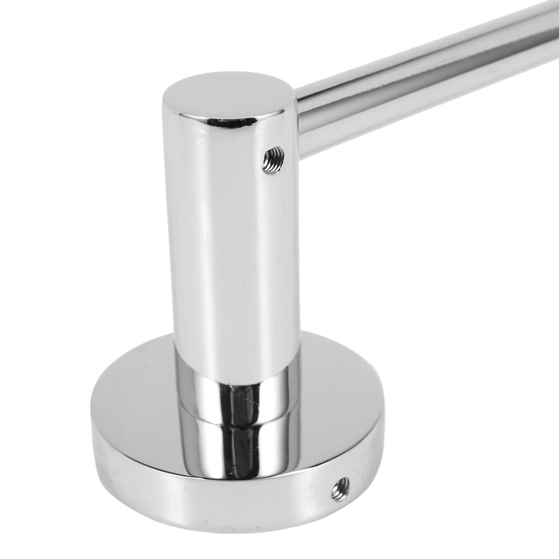 Montado na parede de aço inoxidável Toilet Roll Holder, Banheiro e Cozinha Papel Toalha Dispenser, Tissue Hanger, Chrome polido, 2 PCs