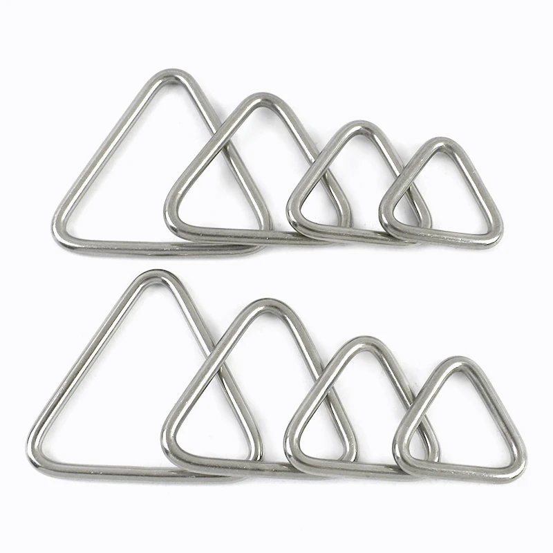 

5/10/20Pcs 25/30/40/50mm O Ring 304 Stainless Steel Buckles Bag Hanger Carabiner Rings Metal Buckles Strap Connect Crochet Hook