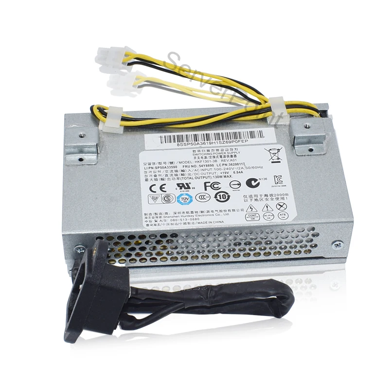 

Genuine New For 54Y8890 HKF1301-3B 36200117 SP50A33590 130W 50/60HZ 19V 6.84A Power Supply