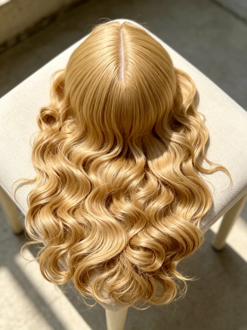 27 #   Perruques Lace Front HD 13x6 et 13x4 en cheveux humains brésiliens vierges bruts, couleur blond miel, ondulations Water Wave et Body Wave, densité 250%, avec mèches.