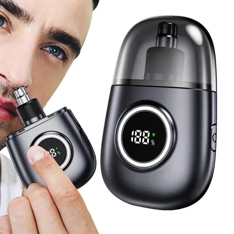 Mens Nose Hair Trimmer Rechargeable Nose Hair Cutter Nasal Hair Cutter Compact Nostril Hair Trimme Nose Hair Removal Tool