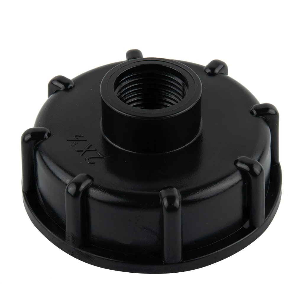 IBC Container Cap Tank Adapter 4 6 1 Inch Inner Plastic 1pc Black Female Adapter For IBC Tank Fitting Connecter