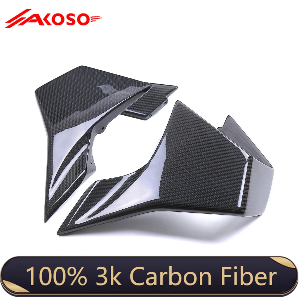 

Upgraded Carbon Fiber Side Winglets for BMW M1000 RR 2021-2024 | Anti-Vibration | No Drilling Required