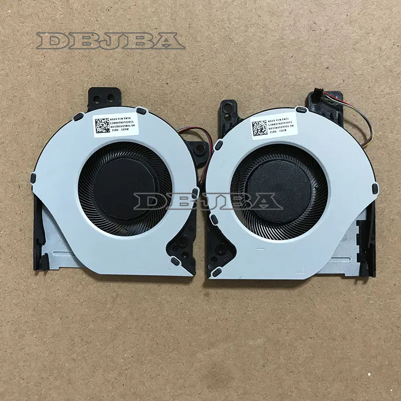 CPU GPU Cooling Fan For ASUS NR2201ZC NR2201ZE FNTH 13NR07X0T02011 6033B0105801 13NR07X0T03011 FNTJ 6033B0105701 12V