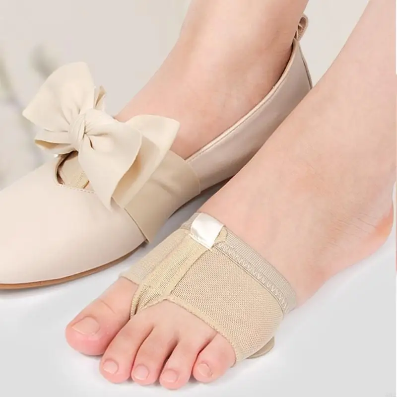 50LE 1Pair Gymnastics Shoe Practice Shoes Belly Ballet Dancing Foot Thong Half Palms Dance Shoes Contemporary Dance Shoes