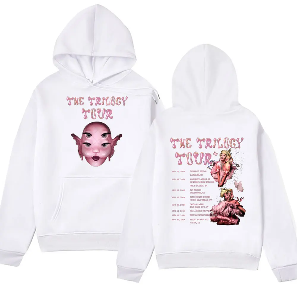Rapper Melanie Martinez The Trilogy Tour 2024 Hoodie Winter Streetwear Oversized Sweatshirt Men Women Long Sleeve Fleece Hoodies